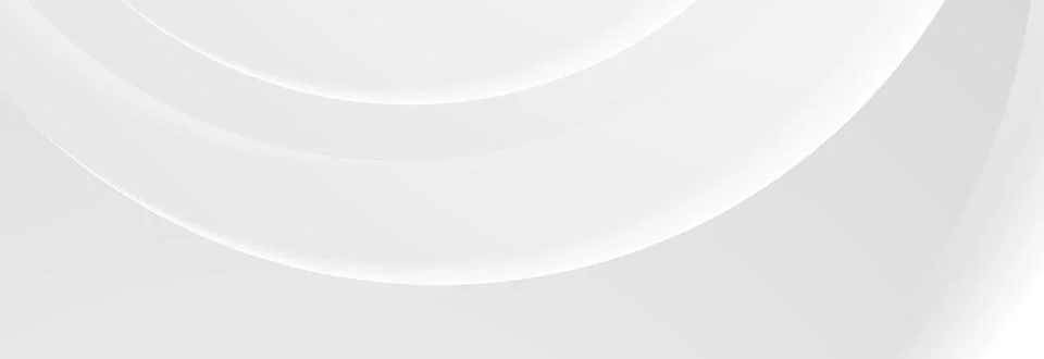 Abstract white grey smooth glossy waves elegant background Stock Illustration