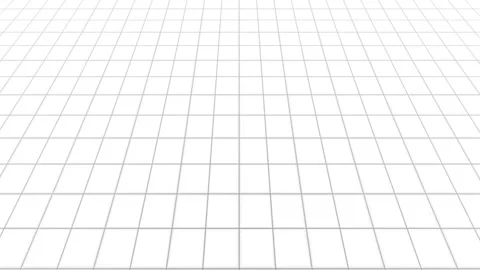 Abstract White Grid Pattern Moving in Perspective Loopable Background. Stock Footage 339156453