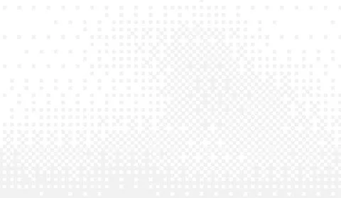 Abstract white halftone background with gray dotted pattern and subtle gradient Stockillustratie