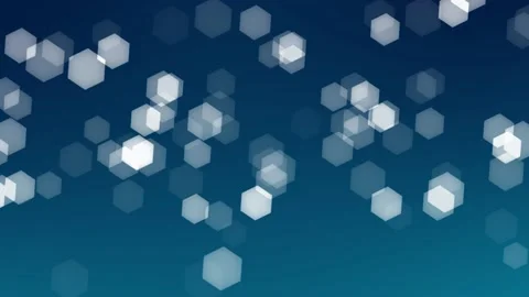 Abstract white hexagon flying animation. Stock Footage 202192291