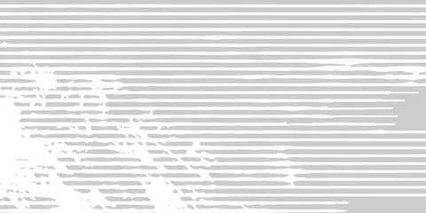 Abstract white horizontal line pattern on a soft light grey background featuring Illustrazione stock