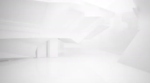 Abstract white interior. Video stock 62849061