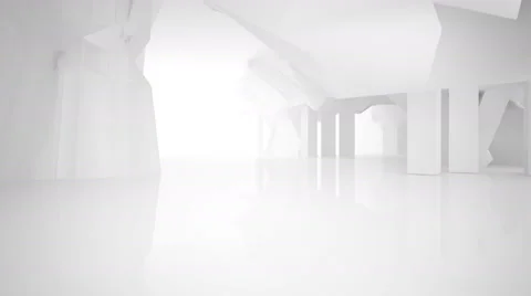 Abstract white interior. Stockbeeldmateriaal 62940610