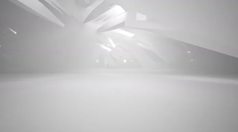 Abstract white interior. Video stock 64152802