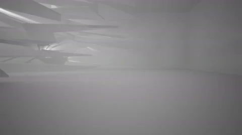 Abstract white interior. Stock Footage 64152805