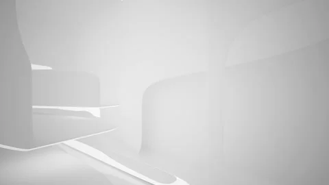Abstract white interior .  Stock Footage 96581538