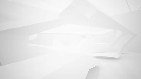 Abstract white interior of the future. 스톡 동영상 83069979
