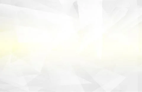 Abstract white interior highlights future. gray background, Lowpoly Backgroun Stock Illustration