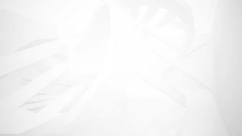 Abstract white interior multilevel public space with window.  Stock Footage 90157214