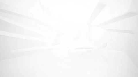 Abstract white interior multilevel public space with window.  Stock Footage 90157248
