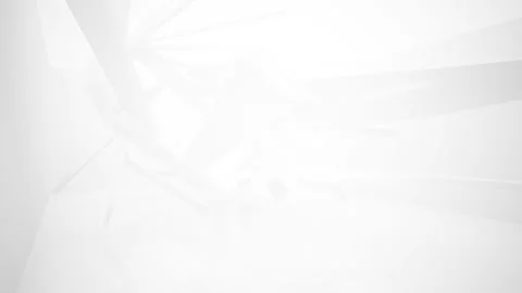 Abstract white interior multilevel public space with window.  Stock Footage 90157254