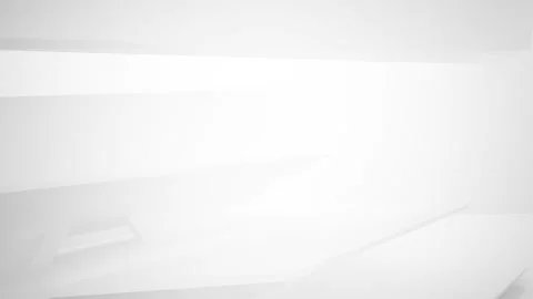 Abstract white interior multilevel public space with window. Stock-Footage 90540791