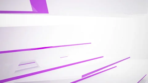 Abstract white interior multilevel public space with window. Vídeos de archivo 90754407