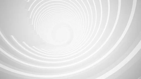 Abstract white interior multilevel public space with window.  Stock Footage 90951555