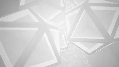 Abstract white interior multilevel public space with window.  Stock Footage 93971216