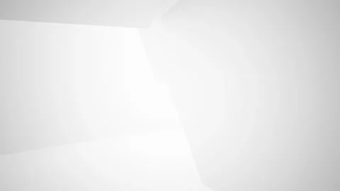 Abstract white interior multilevel public space with window Stock Footage 96727811