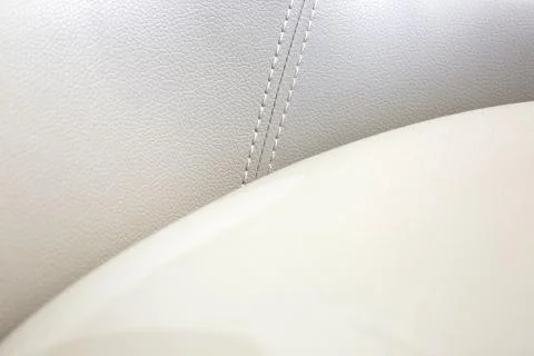Abstract white leather background Stock Photos