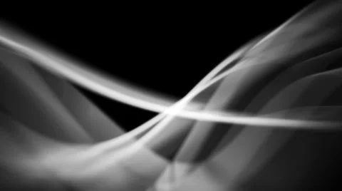 Abstract white light curves - seamless background (FULL HD) Video stock 37232102