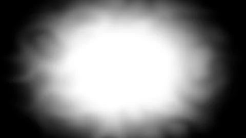 Abstract white light spot moving on a black background. Copy paste place on a Stock Footage 318731887