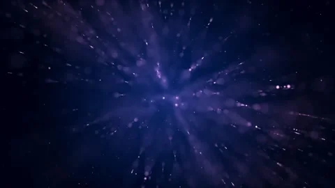 Abstract White Lights Particles Are Glowing 스톡 동영상 201429554