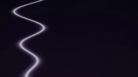 Abstract white line animation on black background Stock Footage 323257859