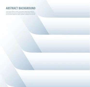Abstract white line background. vector illustration EPS10 Stock Illustration