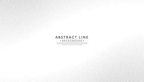 Abstract white line pattern background. Minimalist style concept. Vector il.. Stock Illustration
