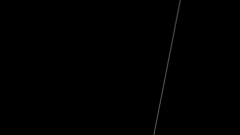 Abstract white lines on black background, technological, corporate background Stock Footage 336490870