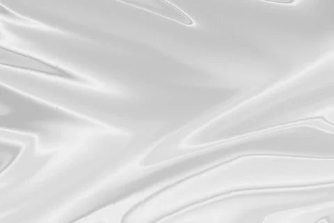 Abstract White Liquid Silk Texture Background Stock Illustration