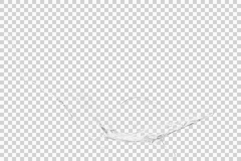 Abstract white liquid splash caught mid-motion. The t.. Stock Photos