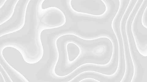 Abstract white liquid Wavy motion background Stock Footage 155429215
