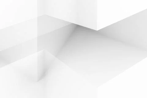 Abstract white low poly background pattern 3 d Illustrazione stock