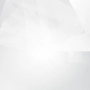 Abstract white low polygon trendy Background. Stock Illustration