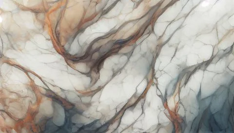 Abstract white marble background texture. Digital Illustration Stock Illustration