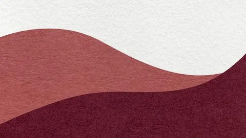 Abstract white, maroon, wine texture paper background, wavy layers, gradien.. Stock Photos