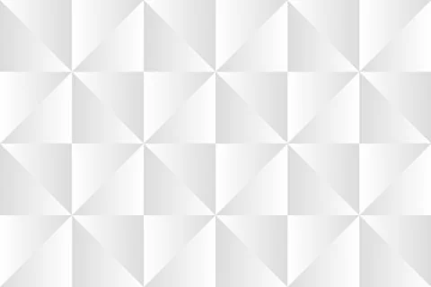Abstract white minimalistic pattern, geometric grayscale triangles Stock Illustration