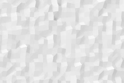 Abstract white modern background of polygons Stock Illustration