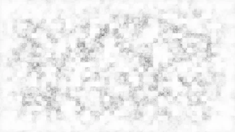 Abstract White Mosaic Pixels Background Stock Footage 337466315