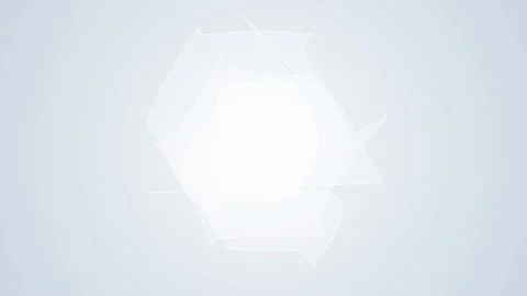 Abstract white motion background with overlapping glowing light lines Stock Footage 339925119