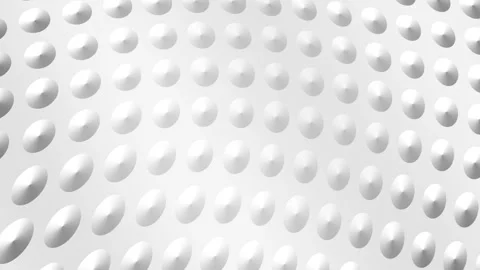 Abstract White Oval Pattern Grid Background Stock Footage 325771899