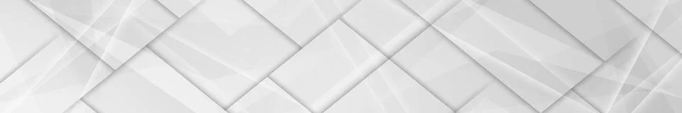 Abstract white panoramic background with lines - Vector Stock Illustration