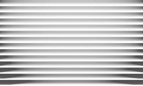 Abstract white paper horizontal lines texture and shadow background. Stock Illustration