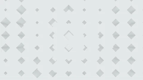 Abstract white parametric pattern,Motion background 3d animation. Stock Footage 134249985