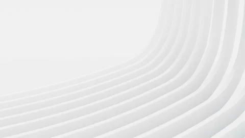 Abstract white parametric pattern,Motion background 3d animation. Stock Footage 134250020