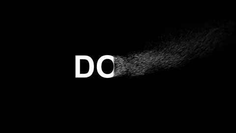Abstract white particle flow moving in space modern dust powder and energy .. Stock Footage 321585888