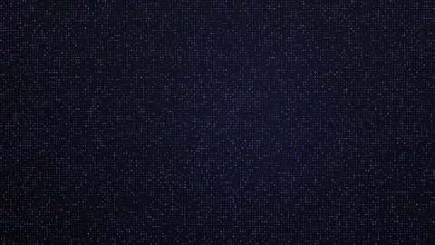 Abstract white particle movement on a dark background Stock Footage 327943511