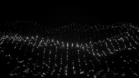 Abstract white particles background 스톡 일러스트