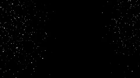Abstract White Particles on Black Background Stock Footage 170998719