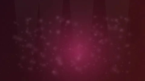 Abstract white particles drift upwards against a deep red background Stock Footage 326991609