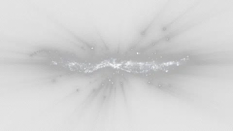 Abstract white particles with light shine. Stock Footage 303264270
